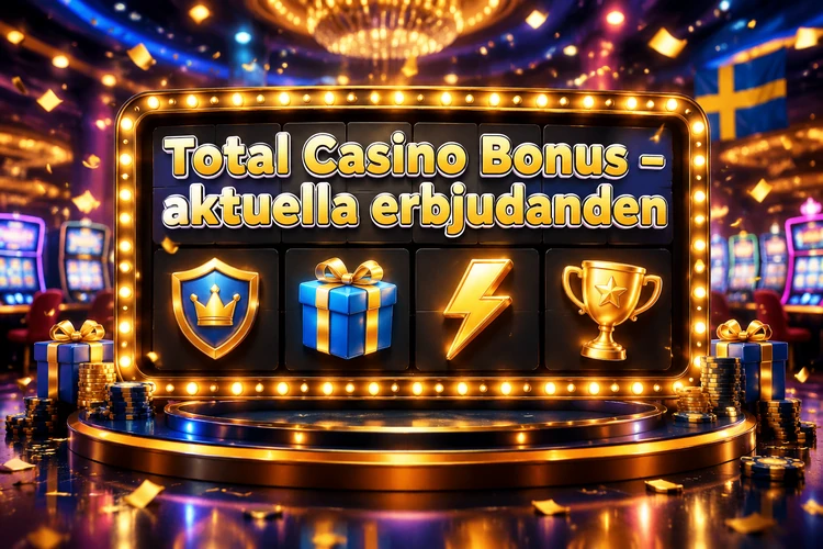 Total Casino Bonus - aktuella erbjudanden