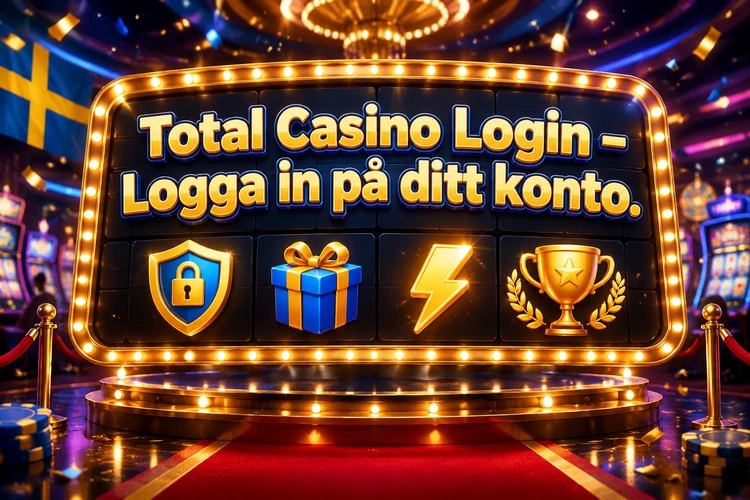 Total Casino Login - Logga in på ditt konto