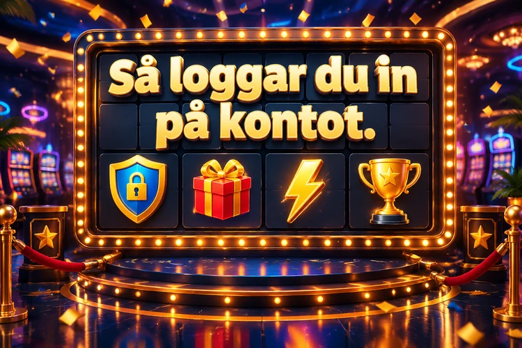 Så loggar du in på kontot